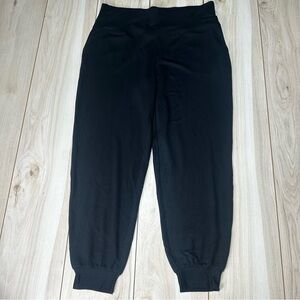 Belle By Kim Gravel Lovabelle Lounge Joggers Pants‎ Black Size Medium A344225